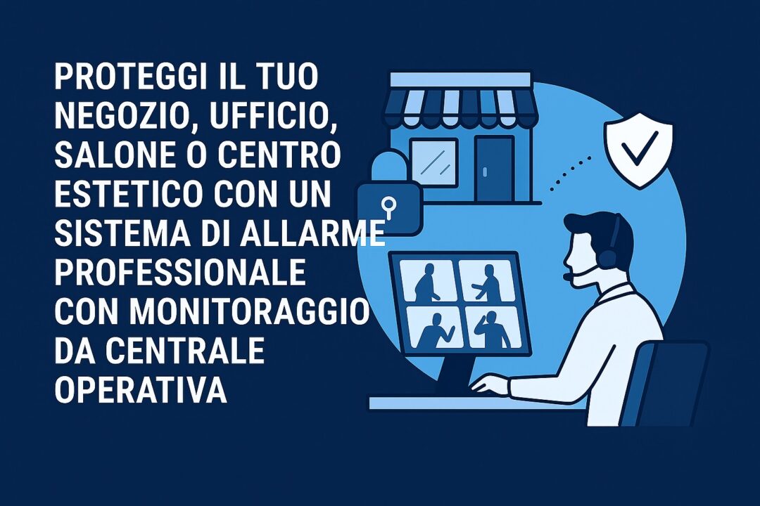 Sistemi di Allarme con Centrale Operativa: Proteggi la tua Attività